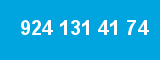 924 131 41 74 924 131 41 74